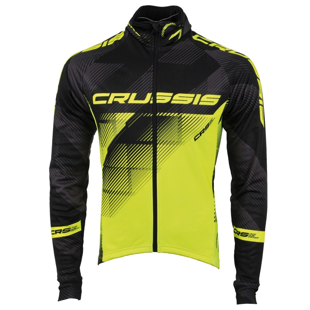 yellow cycling jacket mens