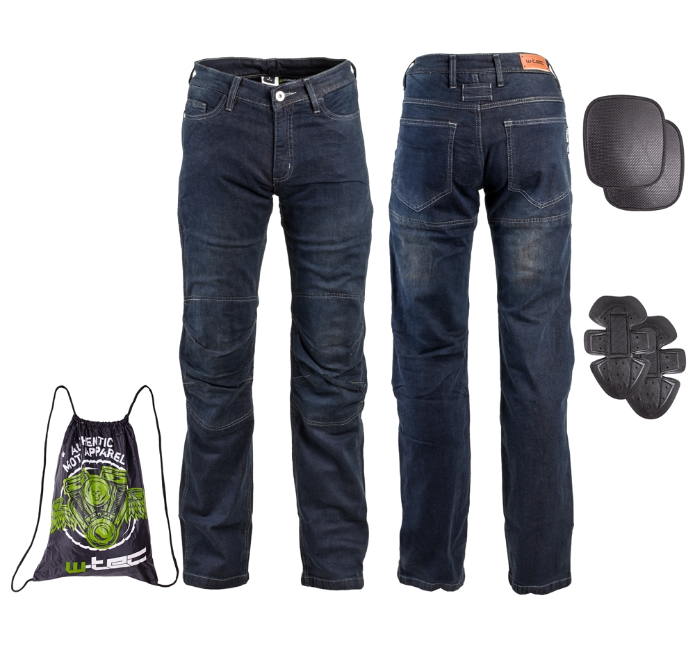 dark blue moto jeans