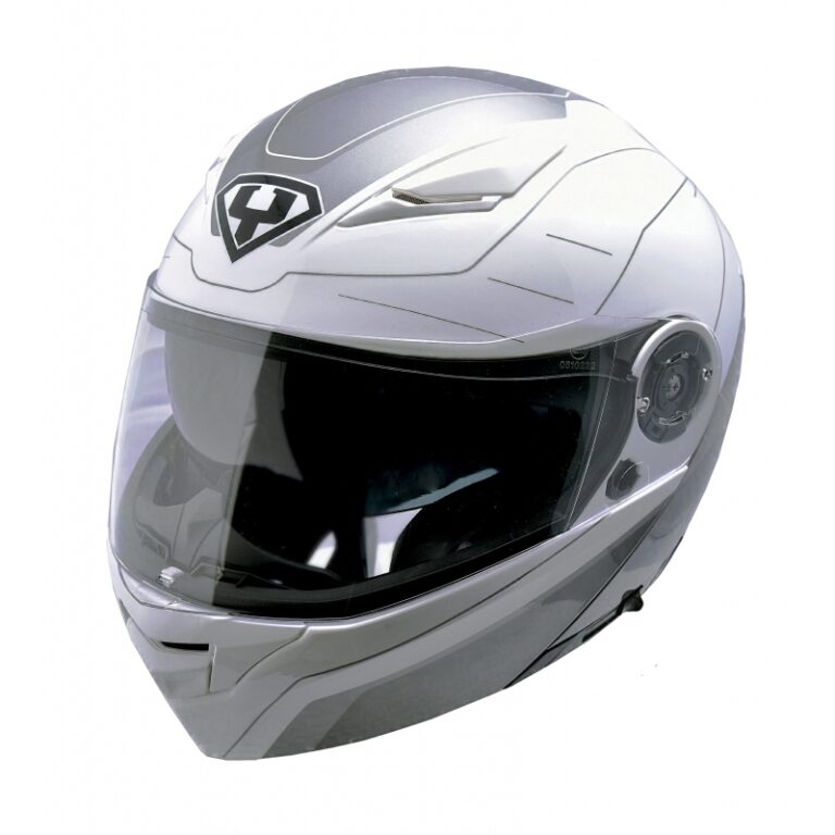 Motorcycle Helmet Yohe 950-16 – White-Grey XXL (63-64) – Anta Sport
