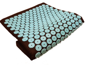 Massaažimatt – akupunktuurimatt AKU-500 75 x 44 cm – Must