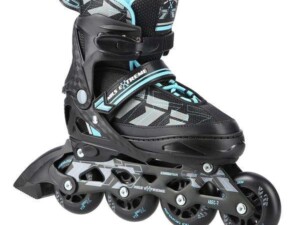 Rulluisud Nils Extreme NA11002 Must-Sinine - PU80 mm/82A (L 39-42)