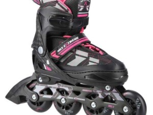 Rulluisud Nils Extreme NA11002 Must-Lilla - PU80 mm/82A (L 39-42)