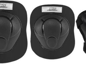 Kaitsmete komplekt (Rulluisk, Rula jm.) Nils Extreme H210 Must, Suurus S