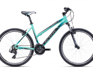Jalgratas SUZZY 1.0 – matt türkiissinine / must L (18'')