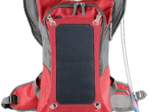 Tourist Backpack with 8l Water Bottle and 7W päikesepaneel, võimsus: USB 5V, 1.2A