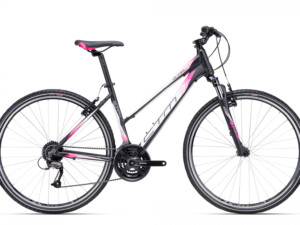 Jalgratas BORA 1.0 – matt must / roosa L (18'')