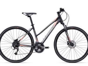 Jalgratas BORA 2.0 – mattmust / lõhe L (18'')