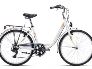 Jalgratas OLIVIA 2.0 – kreemjas pärl / pruun 17'' (430)