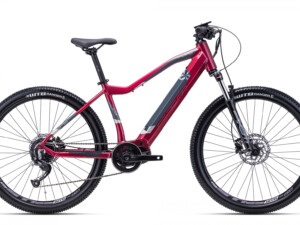 Elektriline Elektriratas RUBY 27,5" - ploomipunane / hall L (18")