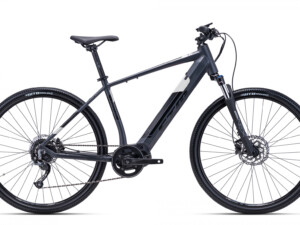 Elektriratas SENZE mees – matthall / läikiv must XL (21'')