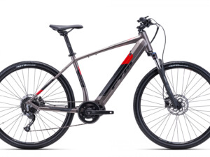 Elektriratas SENZE mees - pronkshall / punane L (19'')