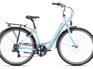 Jalgratas NANCY   - türkiissinine pärl / hall 17" (430)