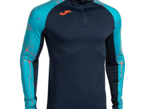 JOMA ELITE IX sweatshirt functional men´s navy/turquoise
