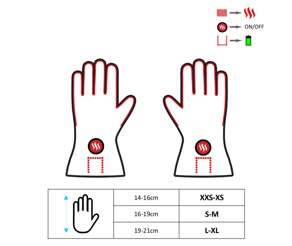 Soojendusega isoleeritud ja tuulekindlad universaalsed kindad, suurus: L-X - Image 12
