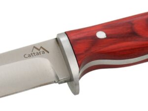 Nahast tikk Cattara Trapper 21 cm, nahast ümbrisega tikk