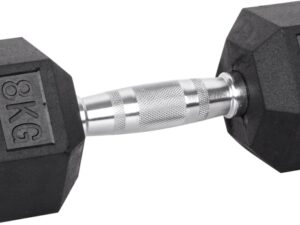 Kuuskant hantlid inSPORTline Hexsteel 8 kg