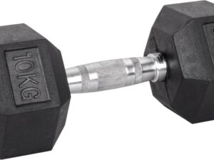 Kuuskant hantlid hantlid inSPORTline Hexsteel 10 kg