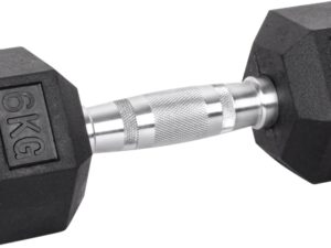 Kuuskant hantlid hantlid inSPORTline Hexsteel 6 kg