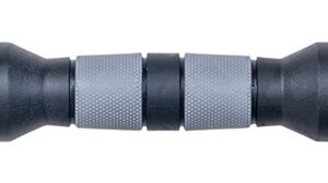 Plastikust keermestatud hantlivarras koos kraedega inSPORTline Plafor 41 cm / 30 mm