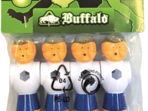 Vahetatav lauajalgpallur Buffalo, 16mm, sinine/valge, 4tk