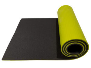 YATE FITNESS SUPER ELASTIC Mat 190 anthracite/light green - 2. qualtiy
