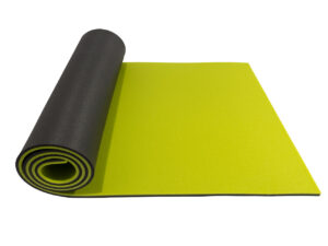YATE Double layer mat 12  MAXI,190x70x1,2cm, Black / green pea - 2. quality