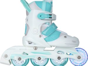 Laste rulluisud inSPORTline Tealero koos LED esiratastega inSPORTline Tealero inline rulluisud lastele S(33-36)