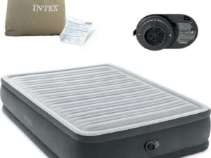 Täispuhutav madrats 203x152cm koos pumbaga INTEX 64414ND