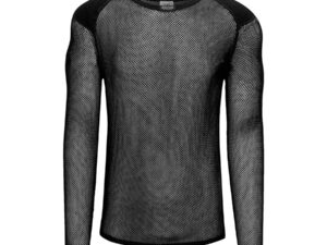 BRYNJE Wool Thermo triko s dlouhým rukávem pánské černé