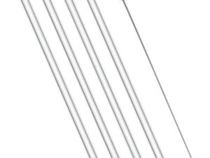 Asendus-joogikõrred isoleeritud joogiklaasidele koos puhastusharjaga – 4 tk.