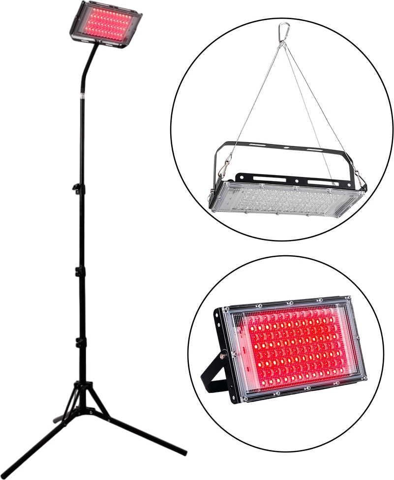 Infrapuna LED-lamp alusega inSPORTline Elbasan