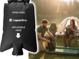 2-in-1 Waterproof Inflatable Dry Bag inSPORTline Proofair