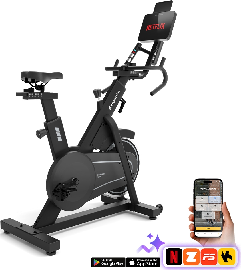 Exercise Bike inSPORTline ZenRoute 300