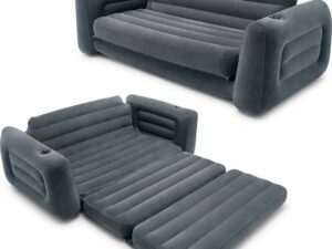 Täispuhutav diivanvoodi ümberehitatav madrats 2in1 INTEX 66552