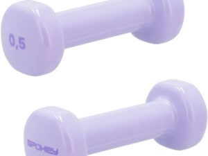 Vinüülhantlite komplekt Spokey SHAPE 2x 0,5 kg