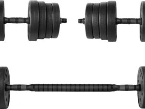 A set of dumbbells 2x 15 kg Spokey PONDUS 30