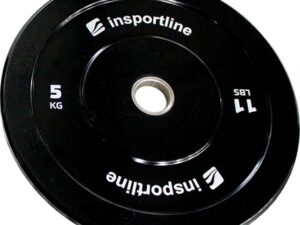 Kummist raskusplaat inSPORTline Bumper Plate Lite 5 kg 50 mm