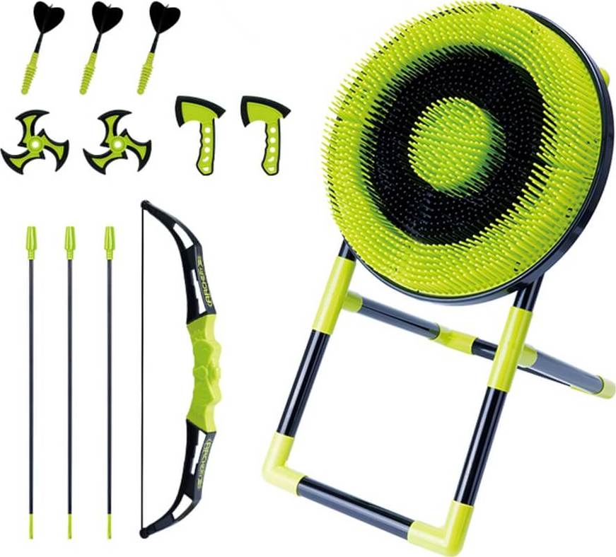 Laste 4-in-1 mängukomplekt koos sihtmärgiga inSPORTline ADGS145