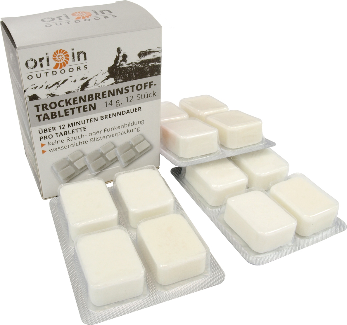 Origin Outdoors tahke kütuse tabletid