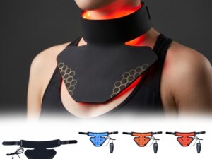 LED Infrared Light Therapy Neck & Neckline Mask inSPORTline Rademis 2,500 mAh